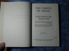 THE GOSPEL OF GRACE As Revealed to the Apostle Paul OLIVER B. GREENE HC 1965 VGC
