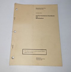 Army Public Affairs Family Assistance Handbook For Mobilization