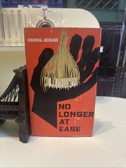 1961 VINTAGE RARE NO LONGER AT EASE RARE HTF CHINUA ACHEBE HC COLLECTIBLE BOOK