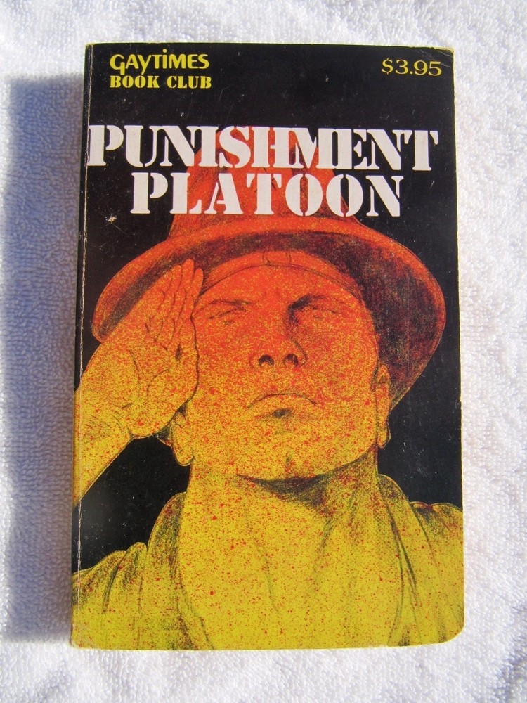 GAY PULP Fiction PUNISHMENT PLATOON Gaytimes Book Club NM-56 Adult Homo Erotic