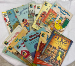 Sesame Street Book Club Books – dated 1980’s HB – lot of 14