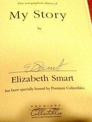 2013 My Story by Elizabeth Smart SIGNED First Edition Hardcover Book D/J