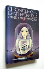 Chronicles of a Death Foretold – Gabriel Garcia Marquez, 1983 hc w/dj, Knopf