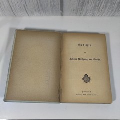 Goethes Gedichte Hardcover 372 Pages