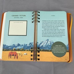 National Parks Travelers Companion Journal Passport Stamps Hiking Travel Log