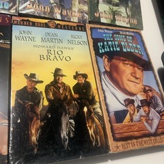 Vintage John Wayne VHS Lot Of 9 sealed El Dorado Rio Bravo Big Jake Sagebrush