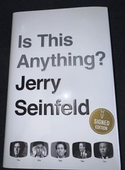 Jerry Seinfeld – Is This Anything? – Signed First Edition