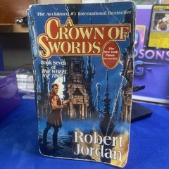 A Crown of Swords Book 7 Wheel of Time by Robert Jordan 1st Ed Printing Soft