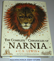 THE COMPLETE CHRONICLES OF NARNIA BY C.S. LEWIS 2000 HARDCOVER 22CM X 29CM