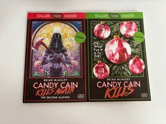 Candy Cain Kills Lot 2 Brian McCauley Paperback Book Killer VHS Series Horror