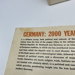 GERMANY 2000 YEARS Vol 1 & Vol II Kurt F Reinhardt Rise Fall of Holy Empire Book