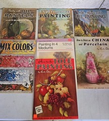 Lot of 7 Walter Foster HOW TO PAINT Art Books – Mix Colors, Oil, Mediums, etc.