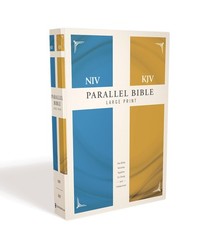 NIV, KJV, Parallel Bible, Large Print, Hardcover by Zondervan