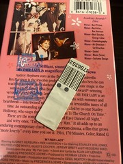 MY FAIR LADY Photo Book 1964 + VHS Factory Sealed 1991 Audrey Hepburn Lot of 2