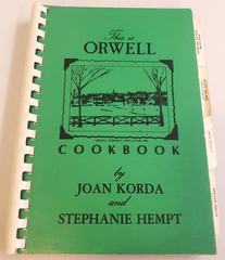 THIS IS ORWELL (VERMONT) Vtg 1984 Spiral Bound COOKBOOK Recipes and TOWN HISTORY