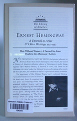 Library of America: Ernest Hemingway “A Farewell to Arms” & Other Writings