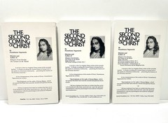 The Second Coming of Christ Volumes 1 2 3 set by Paramhansa Yogananda paperbacks