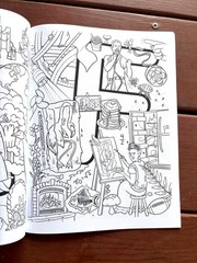 The Ultimate Alphabet Coloring Book 1 By Alannah Dyer- 8.5×11 in. Ages 4-8 Fun