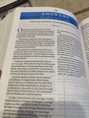 NASB Charles F. Stanley Life Principles Bible BLACK LEATHER SOFT
