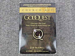 GodQuest Church Kit Bible Study – DVDs + All Books By McDowell, Sean – Excellent