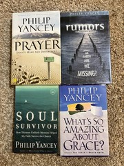4 Philip Yancey Book Lot Christian Living Nonfiction Religion Faith Self-Help