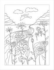 Mom Coloring Book for Stress Relief Easy Pages Relaxing Adult Coloring