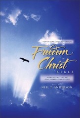 FREEDOM IN CHRIST BIBLE, THE By Neil T. Anderson – Hardcover Excellent Condition