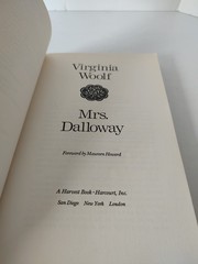 Mrs. Dalloway: The Virginia Woolf Library Authorized Edition by Virginia Woolf