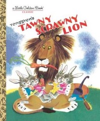 Tawny Scrawny Lion (Little Golden Book) – Hardcover By Kathryn Jackson – GOOD