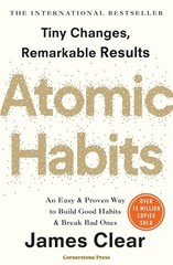 Atomic Habits Paperback Book By James clear D244