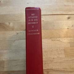 Vintage MY UTMOST FOR HIS HIGHEST, Oswald Chambers, 1935 HC Edition, 51st Print