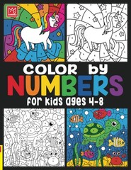 Color by Numbers For Kids Ages 4-8: Unicorns, Mermaids, Princesses, Sea Life…