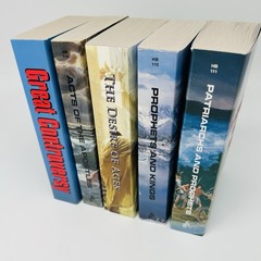 The Conflict of Ages Complete Series #1-5 by Ellen G White Paperbacks Lot of 5