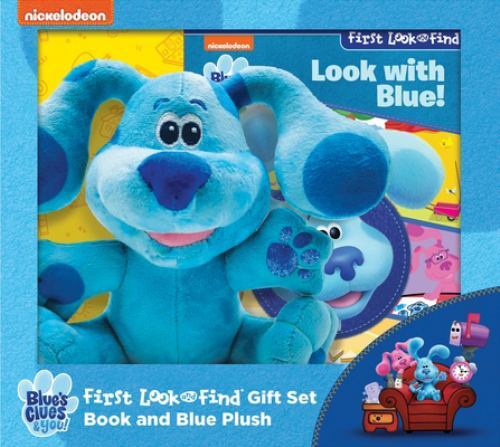 Blues Clues and You First Look and Find and Blue Plush Toy Gift Se – GOOD