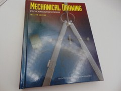 Mechanical Drawing Cad-Communications 12th Edition Text Book McGraw-Hill 1997