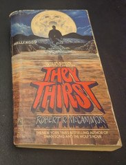 Vintage Robert R McCammon THEY THIRST 1980s Horror Pocket Books Paperback 1ST ED