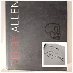 Terry Allen, Hardcover by Allen, Terry (ART) Book Signed By Artist -Dave Hickey