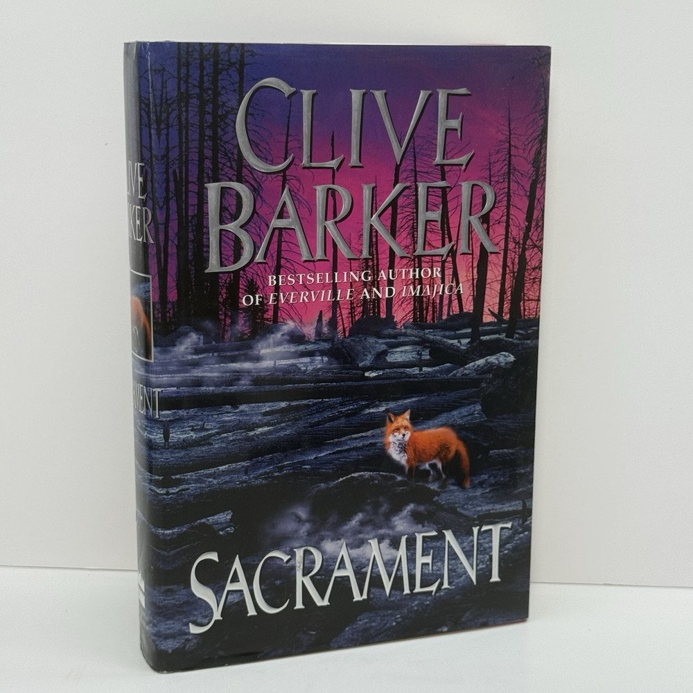 CLIVE BARKER: Sacrament ( 1st edition 1st Printing HCDJ) Clive Barker