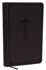 NKJV, Deluxe Gift Bible, Leathersoft, Gray, Red Letter, Comfort Print: Holy …