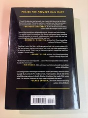 Project Hail Mary, Andy Weir, 2021 Stated First Edition / Printing, Hardcover DJ