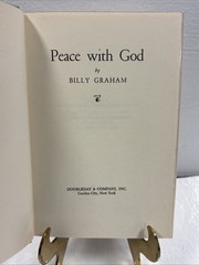 Peace with God by Billy Graham, 1953, 1st Edition, Signed