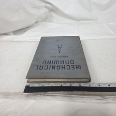 Vintage 1962 Mechanical Drawing Edward Berg 5th Revised Edition Hardcover Book