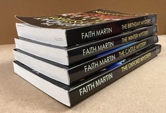 Lot of 4 Faith Martin (Joyce Cato): Travelling Cook Mysteries #1, 2, 4, 5 PB