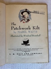Vintage 1954 The Patchwork Kilt by Mabel Watts 39 pages Scotland STORY