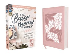 NIV, The Busy Mom’s Bible, Leathersoft over Board, Pink, Red Letter, Comfort…