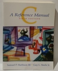 C: A Reference Manual, 5th Edition