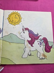 VTG My Little Pony Books + DVDs + VHS Lot of 6