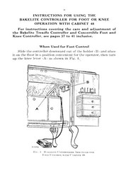 Singer Sewing Machine 201-1 Adjuster’s Manual “1936” (54 Page)