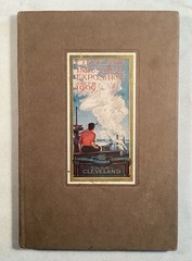 1909 Antique SOUVENIR BOOKLET Cleveland Industrial Exposition Book Nice!