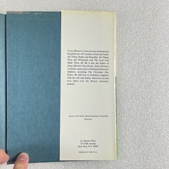 EVERY LIVING THING by James Herriot 1st ed. HC/DJ 1992 Memoir